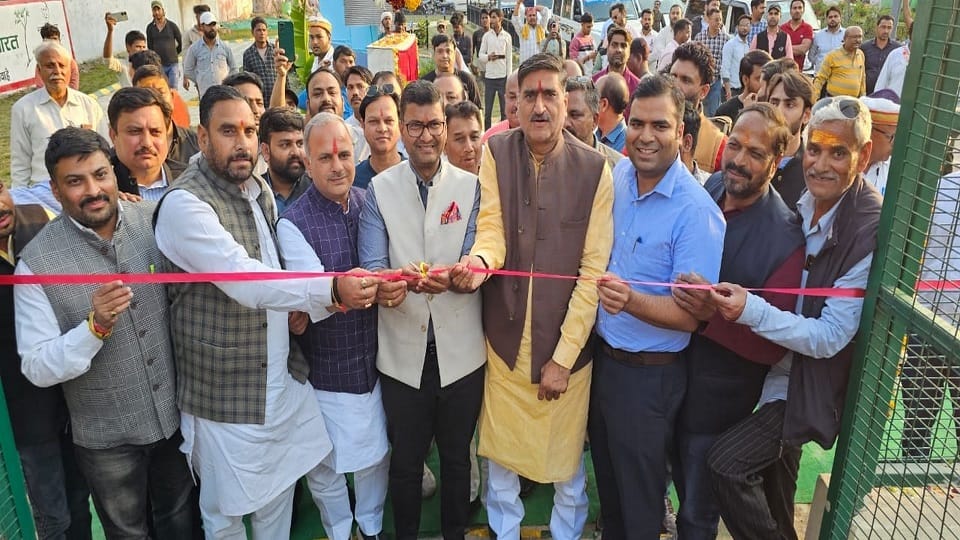 Smart open gym opened in Aligarh city