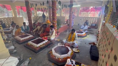 Vishwa Kalyan Mahayagya started in Sampurnanand Sanskrit University