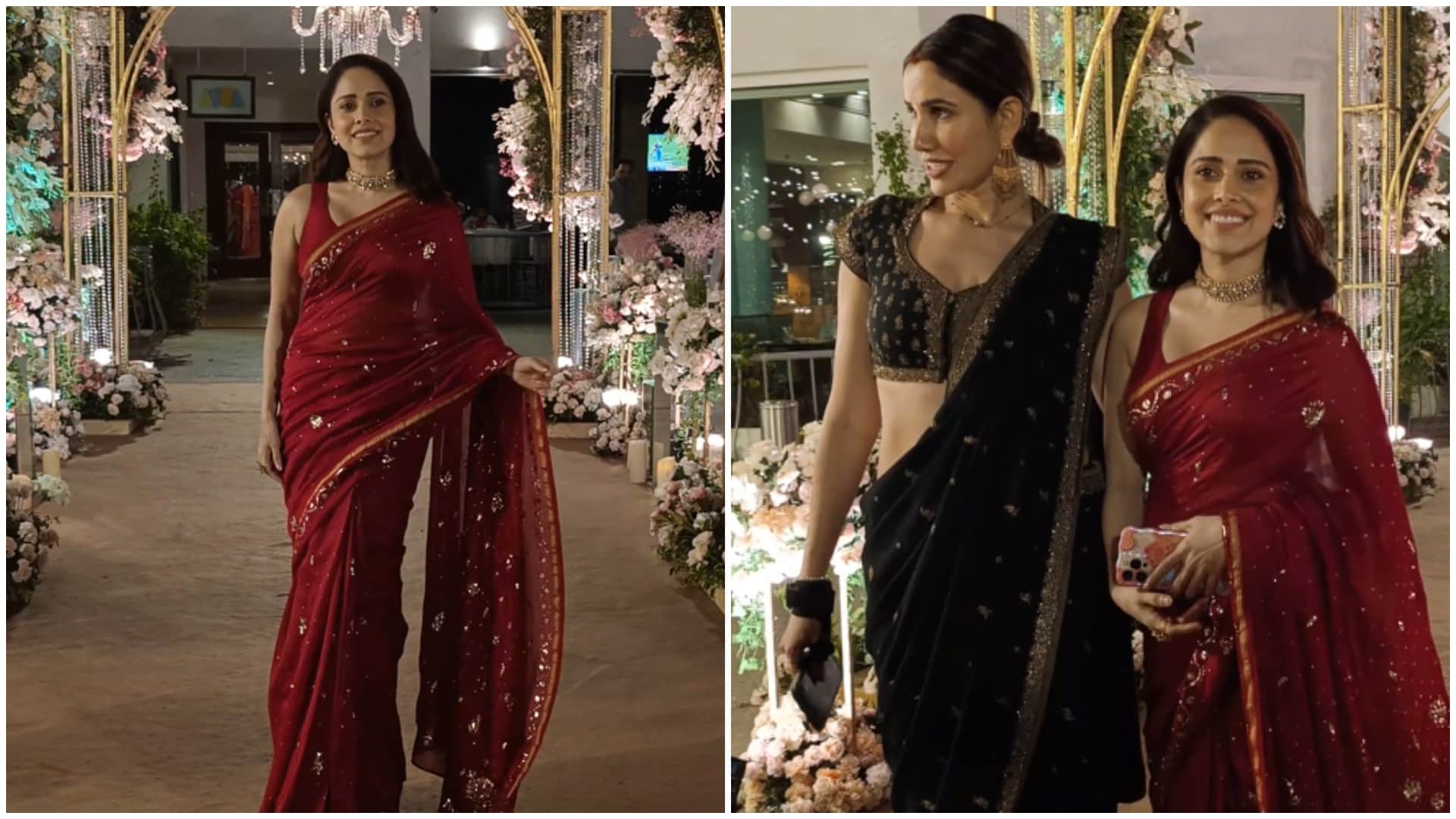 Kartik Aaryan Nushrratt Bharuccha Manjot Singh and Other Celebs Attend Sunny Singh Sister Wedding Reception