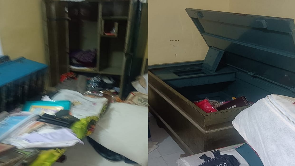 Thieves targeted house of retired soldier in Dadri, thieves took away cash and jewelry