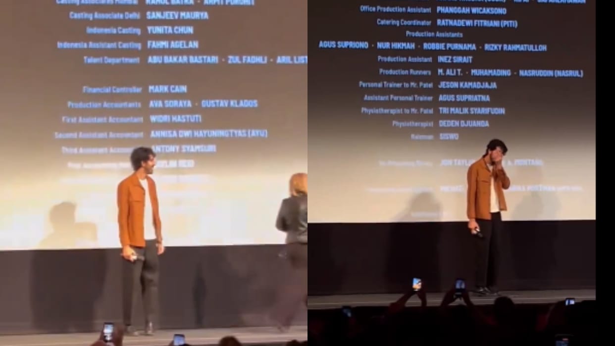Dev Patel got emotional after Monkey Man sxsw world premiere Video went viral on social Media