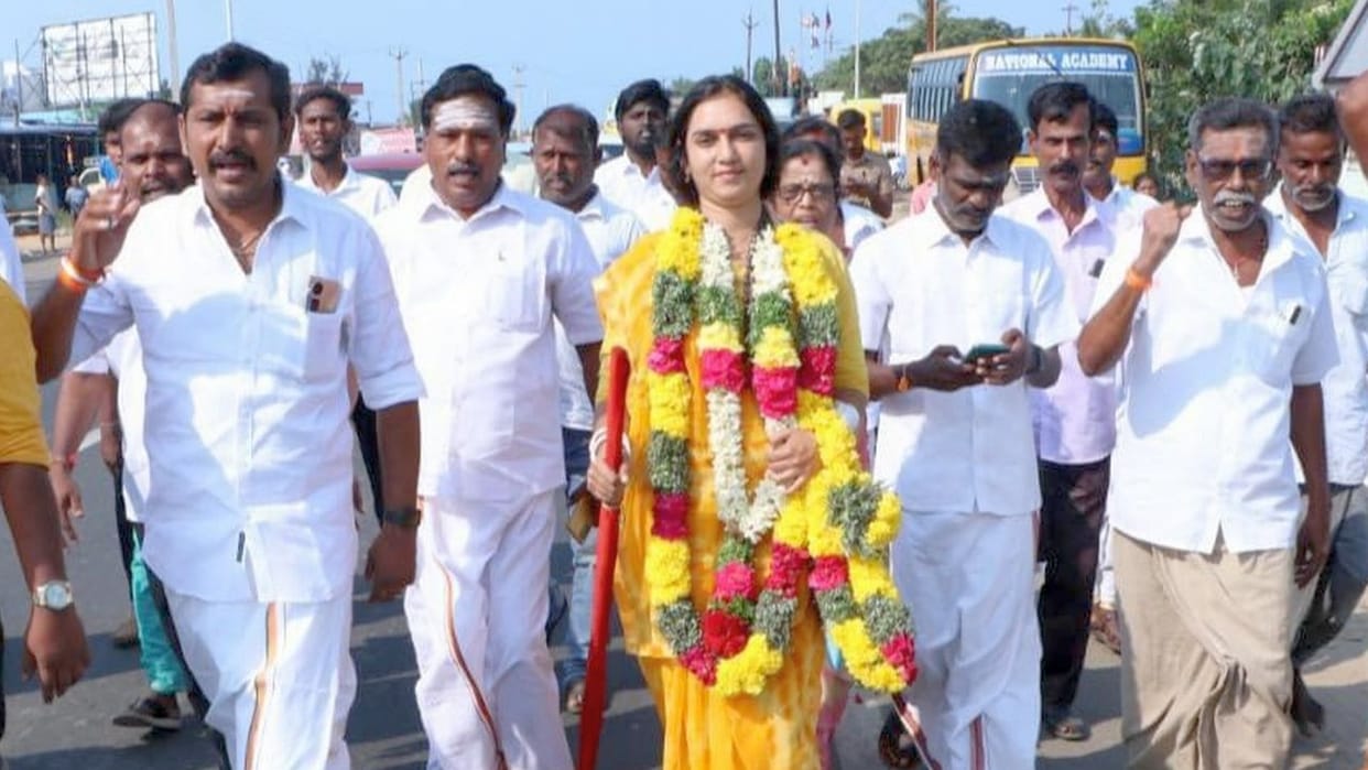 Water woman Shipra Pathak walked from Ayodhya to Rameshwaram