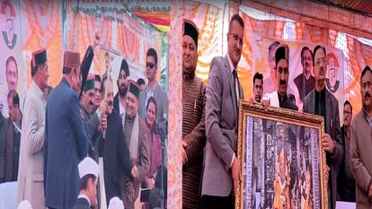 CM sukhvinder Sukhu inaugurated and laid the foundation stone of developmental schemes worth Rs 110 crore in S