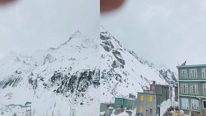 Himachal Weather update: Snowfall on high peaks of Lahaul, cold wave increased, know weather forecast