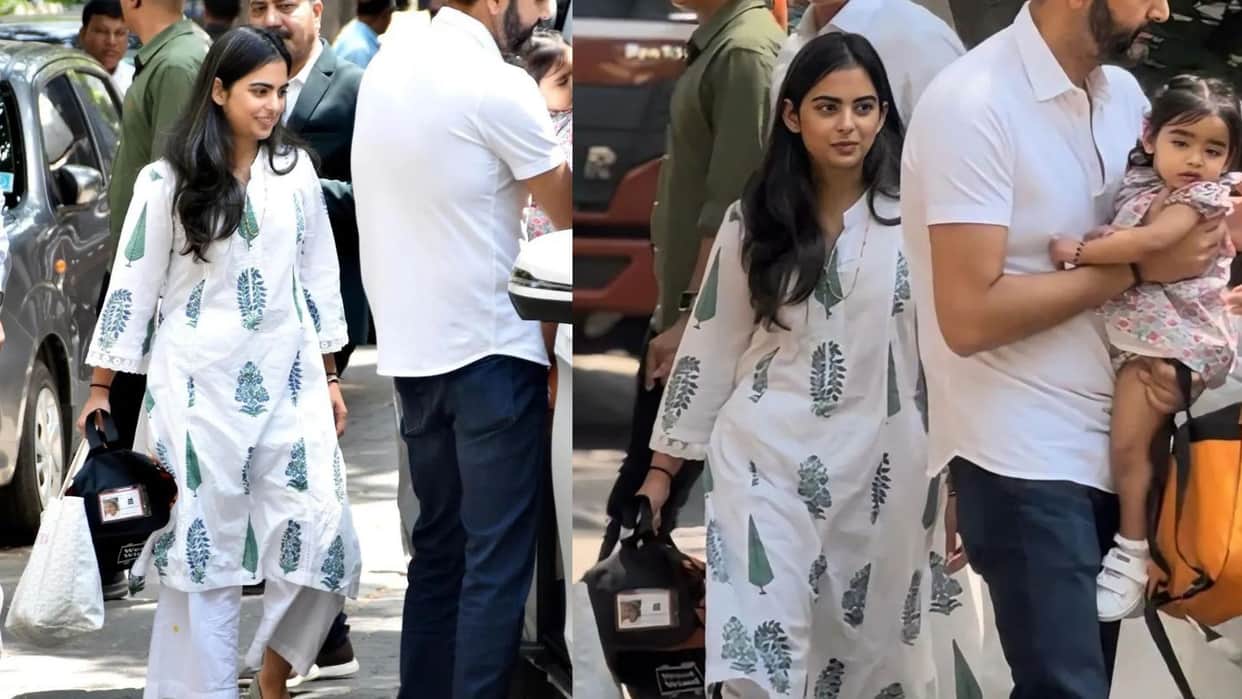 Isha Ambani looks beautiful in kurta paint office and college outfit inspired by isha ambani