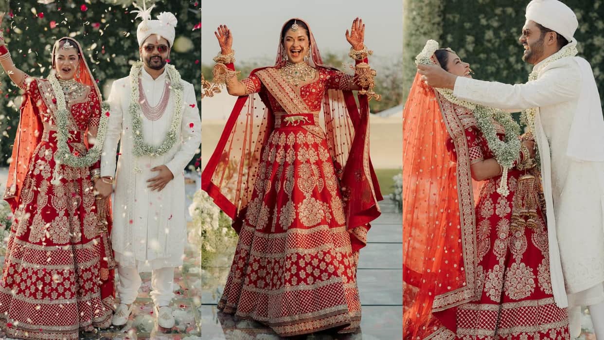 meera chopra sister of Priyanka chopra wedding photos with rakshit kejriwal