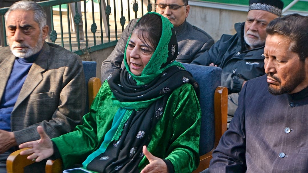 Mehbooba Mufti said People should use their votes sensibly to respond to laws like CAA