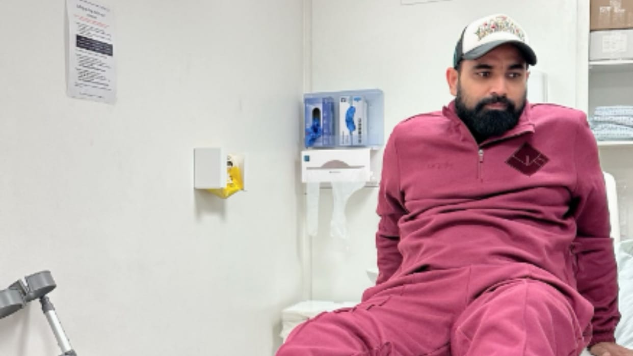 mohammed shami gave a big update on his injury before IPL 2024 shared pics of ankle