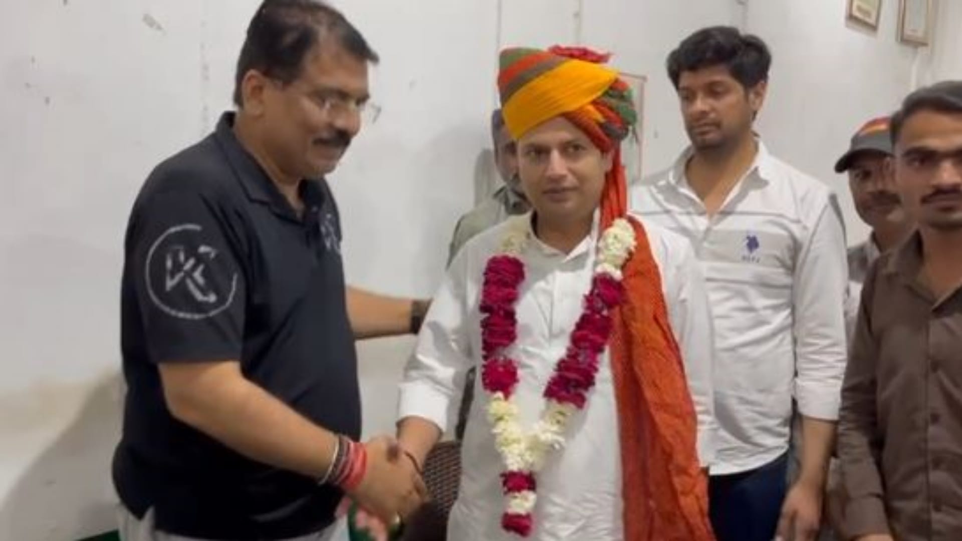 भीनमाल पहुंचे वैभव गहलोत