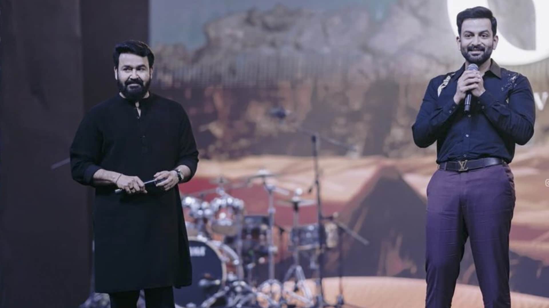 A R Rahman Gave Live Performance at The Goat Life Music Launch Prithviraj Sukumaran and Other Graced the Event