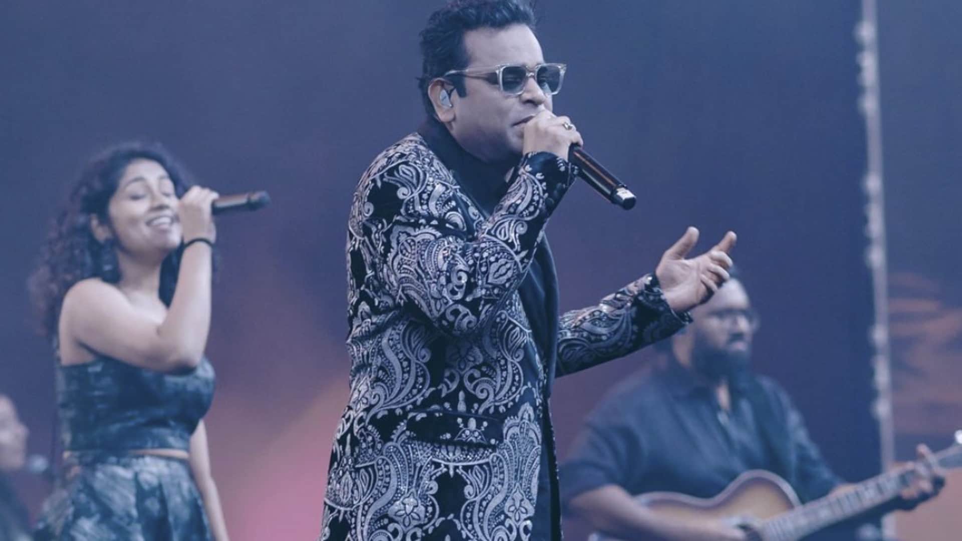 A R Rahman Gave Live Performance at The Goat Life Music Launch Prithviraj Sukumaran and Other Graced the Event
