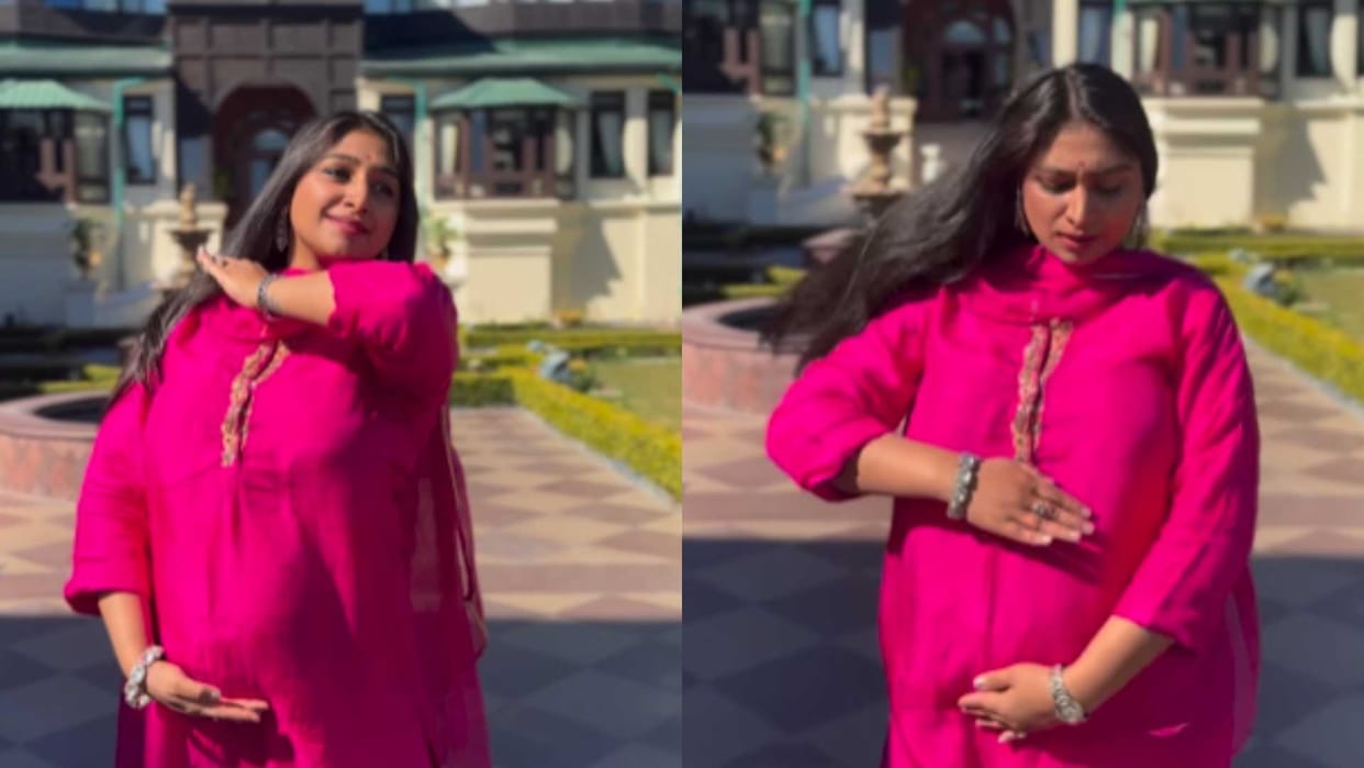 Yeh Rishta Kya Kehlata Hai actress Mohena Kumari Singh is second time pregnant shared good news by dancing
