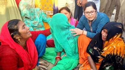 A youth death drowning in pond after marriage of two days in Baghpat