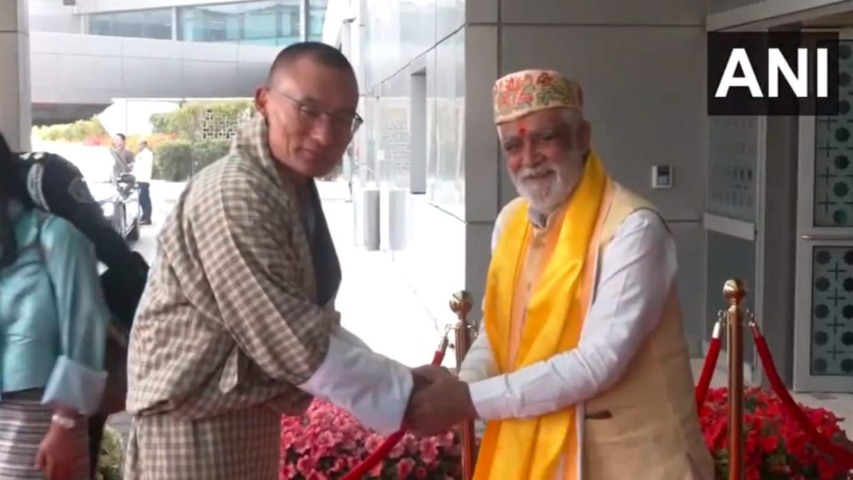 India Bhutan Relations PM Dasho Tshering Tobgay India Visit Updates Ashwini Choubey Welcome