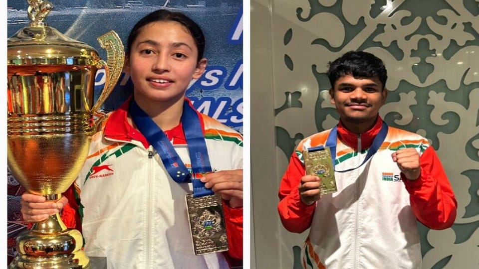 Uttarakhand News: Brijesh and Nikita of Pithoragarh won gold in Youth World Cup