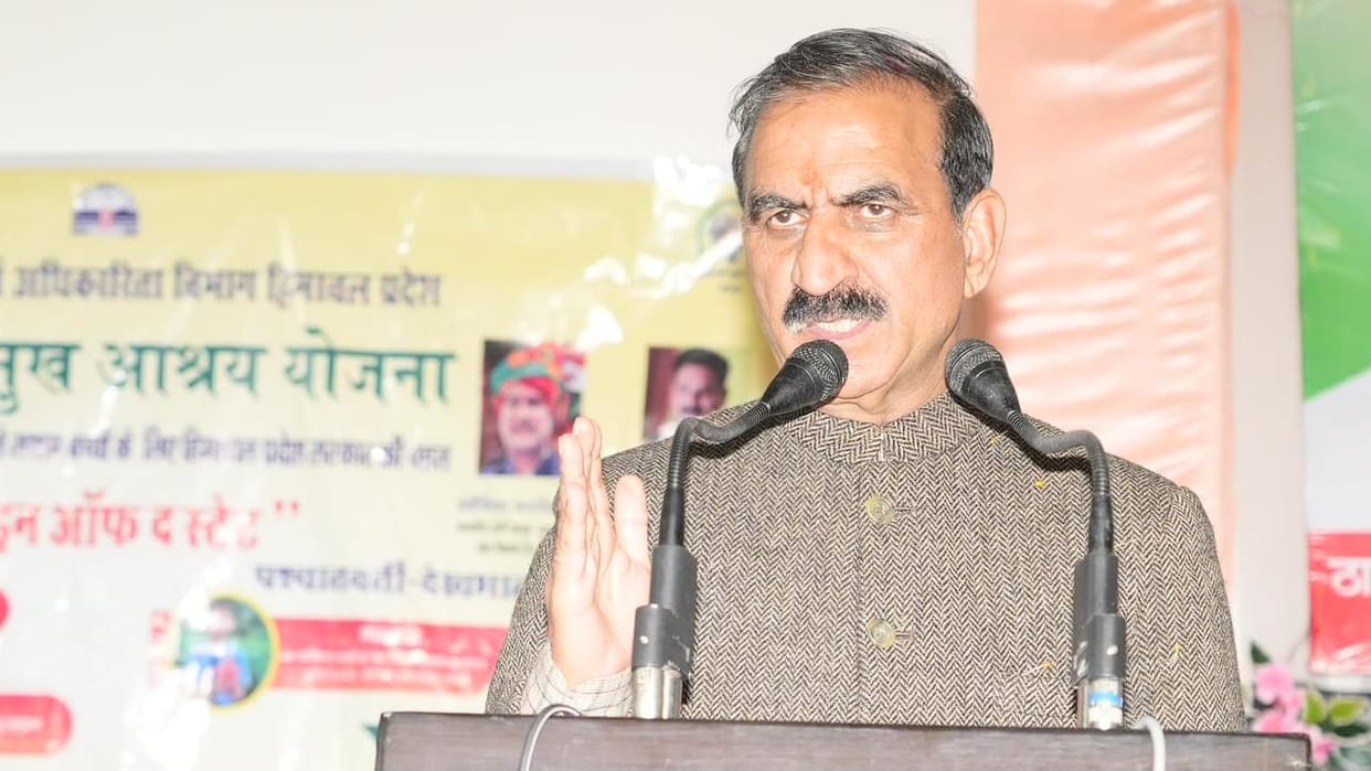 cm sukhvinder Sukhu said- BJP wants to buy power with currency notes if it does not get votes.