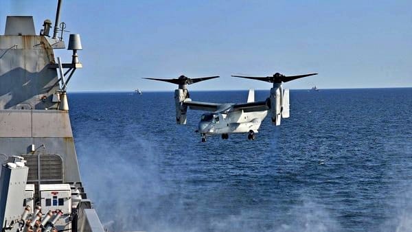 Japan Osprey Aircraft Services Resume Flight at US Base after November 2023 Crash