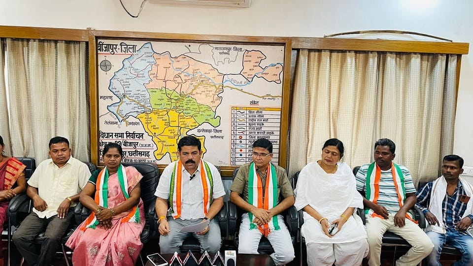 Congress attacks BJP government in Bijapur