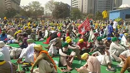 10 thousand farmers of Punjab reached Delhi Mahapanchayat