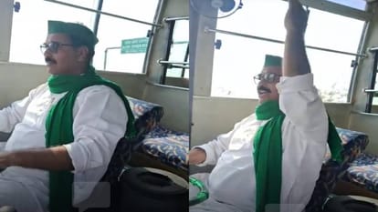 किसान महापंचायत: चालक को पुलिस ने हिरासत में लिया... तो खुद बस चलाकर दिल्ली के लिए रवाना हुए आगरा के किसान Farmers from Agra left for Delhi to attend Kisan Mahapanchayat