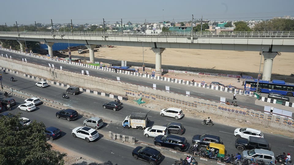 Arvind Kejriwal inaugurates three-lane flyover on Moti Nagar Ring Road