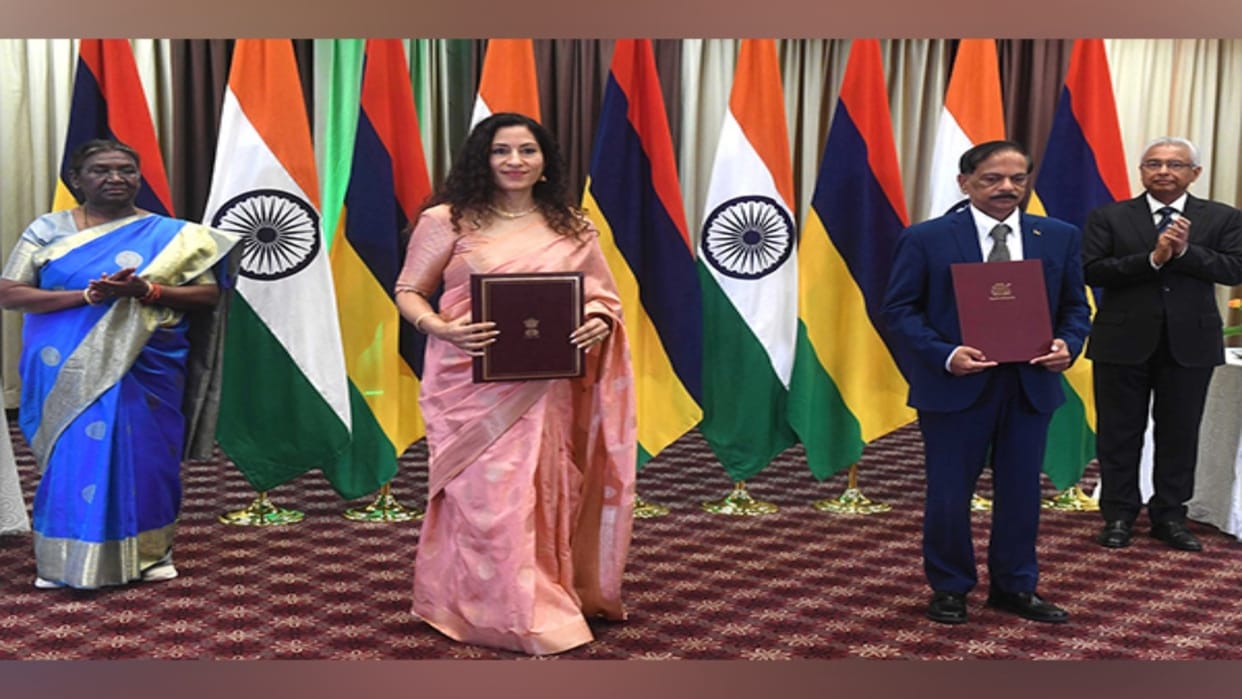 President Murmu overseas signing MoUs between India and Mauritius