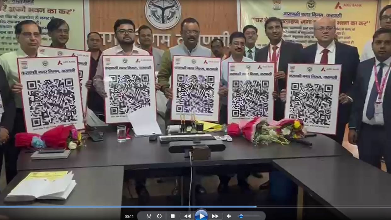 Free QR will installed all houses people will able to pay taxes at home