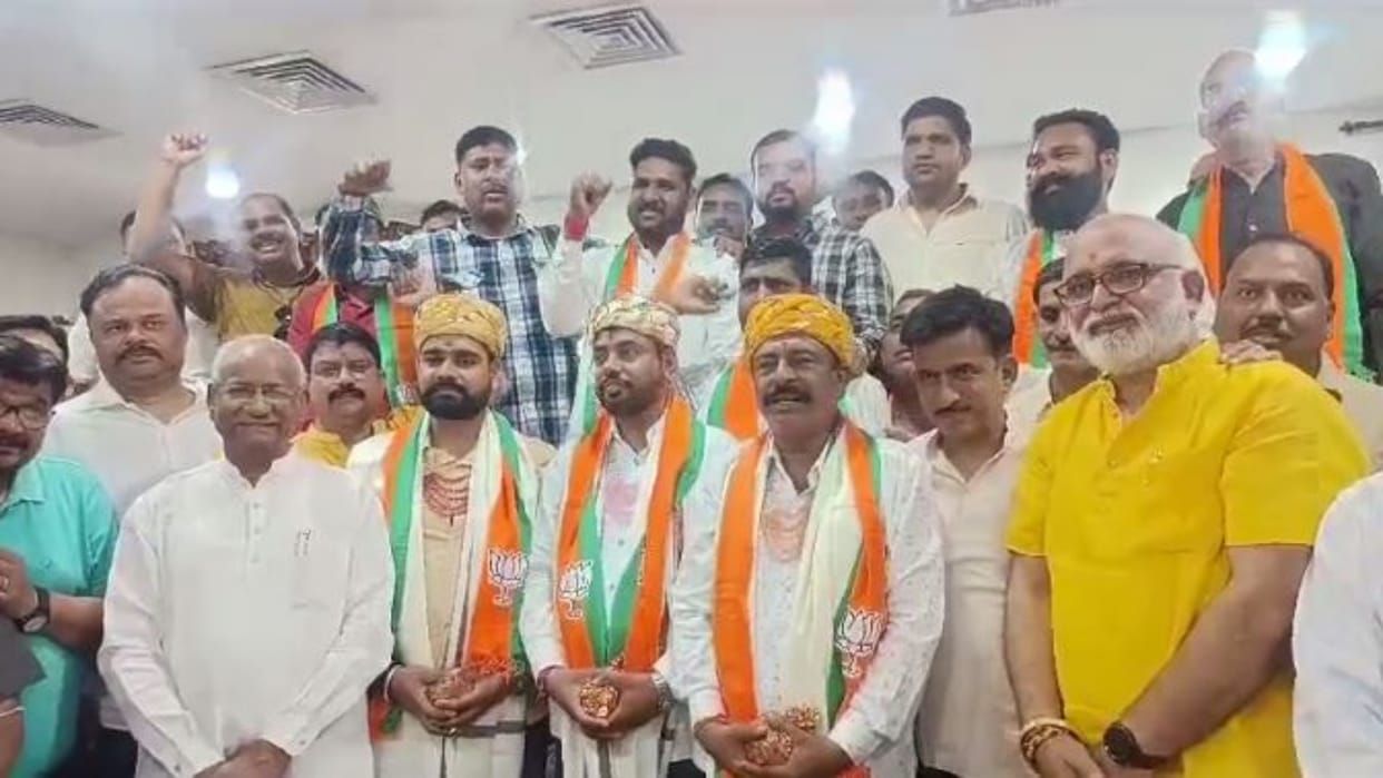 Kota News Three Congress councilors join BJP