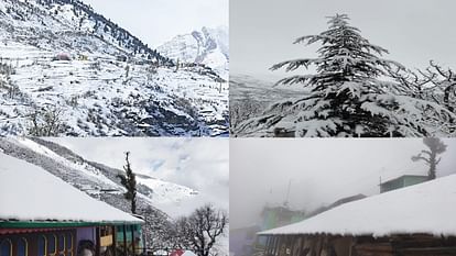 Himachal Weather: High altitude parts of Kullu-Lahaul covered with snow cover, Atal Tunnel closed