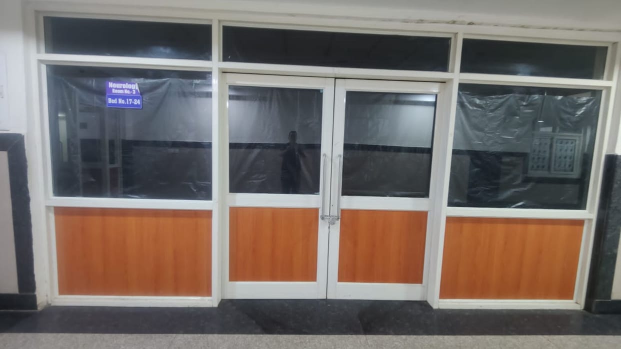 Beds of Cardiology Department not unlocked bhu hospital in varanasi