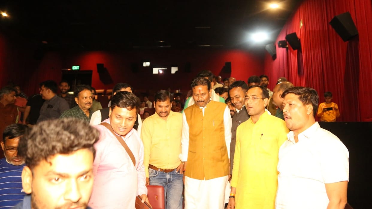 Premiere show of the film Bastar based on Naxal problem.