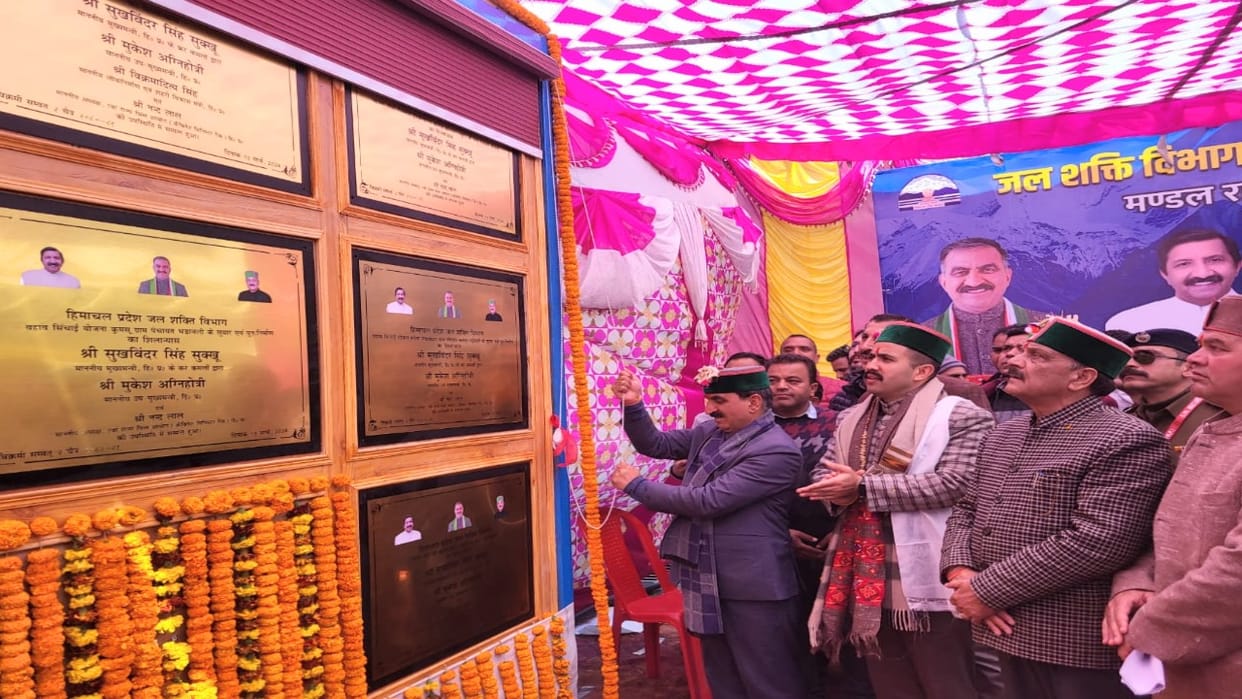 CM Sukhvinder Sukhu gave a gift worth crores to Rampur area, visited Maa Bhimankali in appreciation