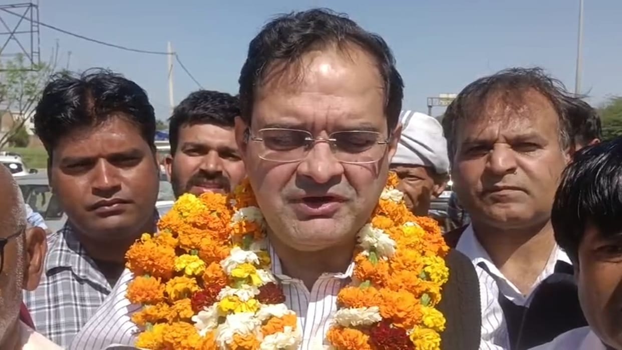 MP Brijendra Singh reached Bahadurgarh Said, BJP situation not good in Haryana, Congress will win in election
