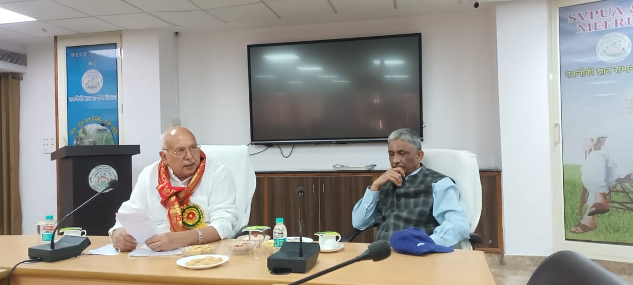 Meerut: Surya Pratap Shahi says alliance with RLD will be good,BJP will form the government