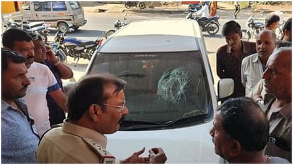 Mandsaur Police released person who broke councilor car glass saying insane caught again after protest