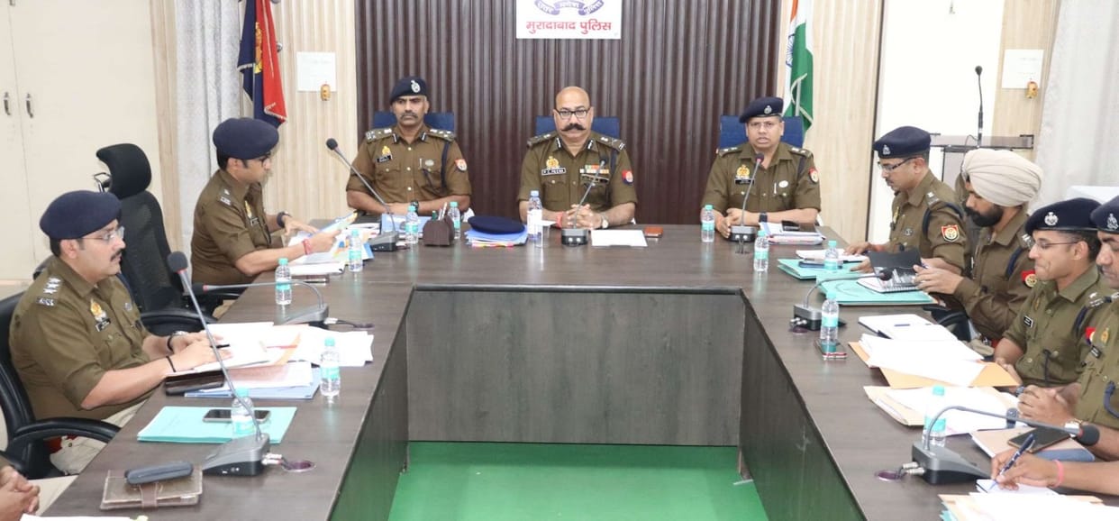 Moradabad: ADG said, Be alert regarding festivals, immediate action against criminals