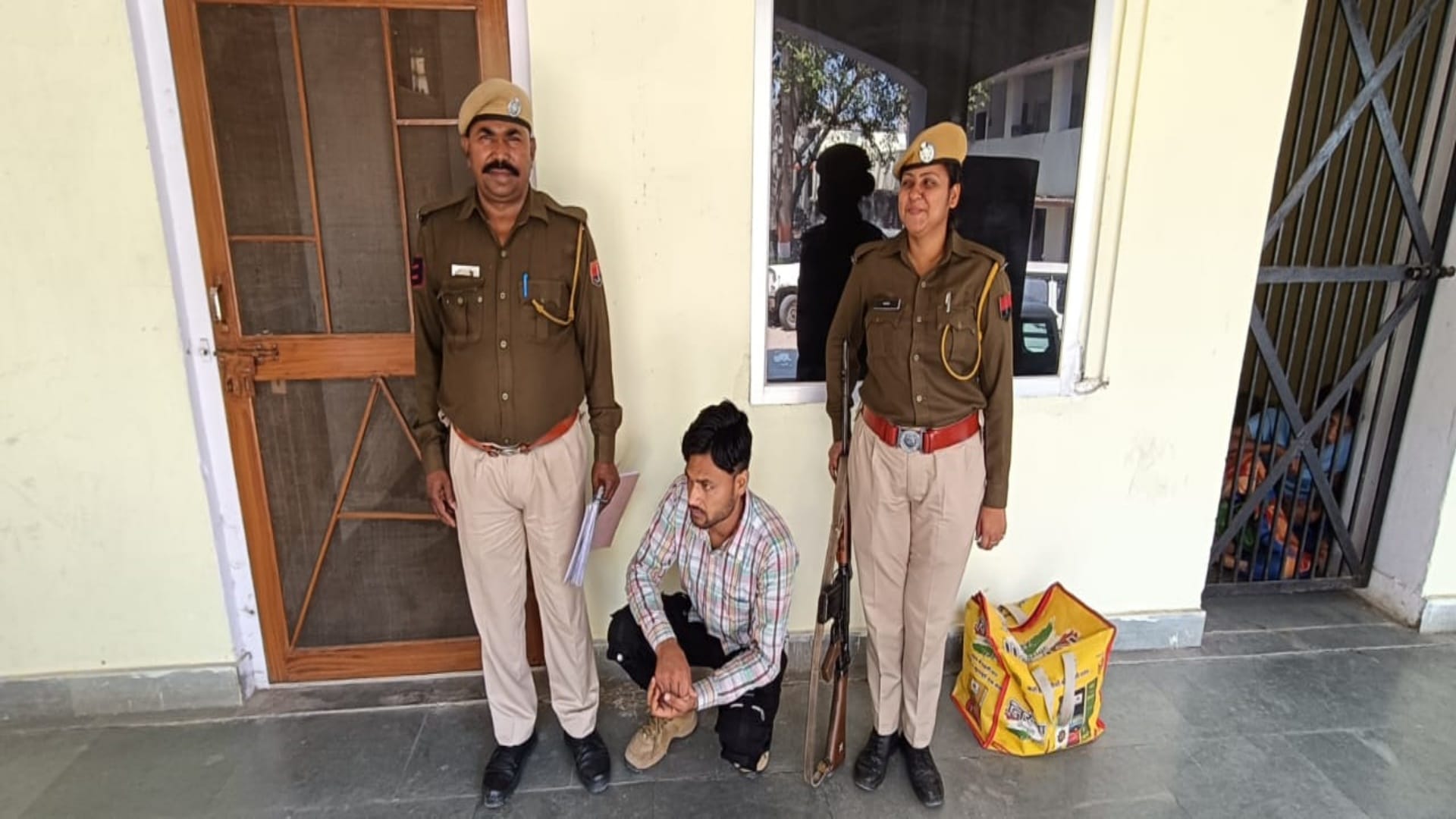 पकड़ा गया आरोपी