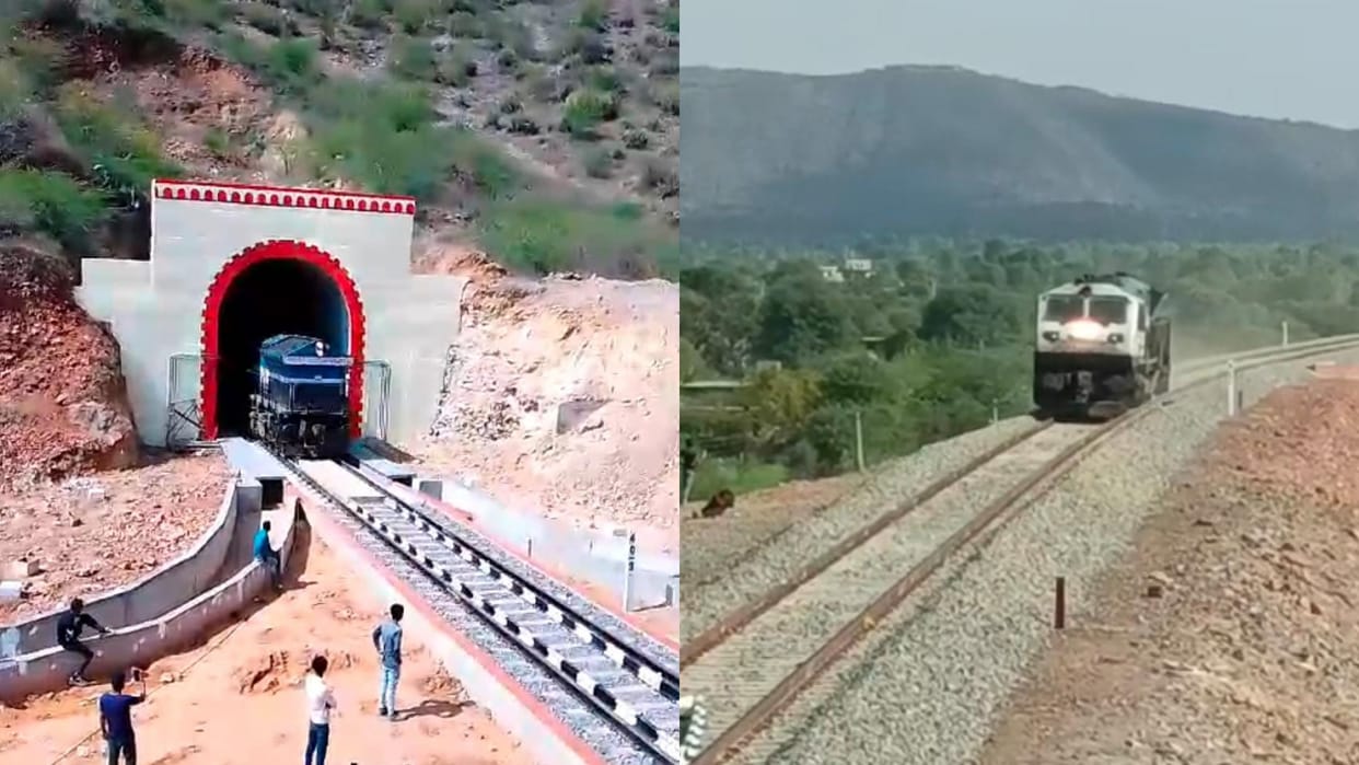 Dausa Train will run on Dausa-Gangapur railway line from Saturday longest tunnel on this route