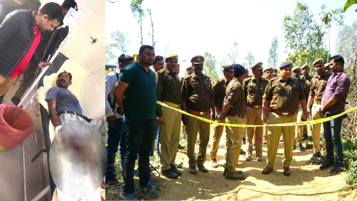 One arrested in police encounter in Khairabad Thana Kshetra in Sitapur.