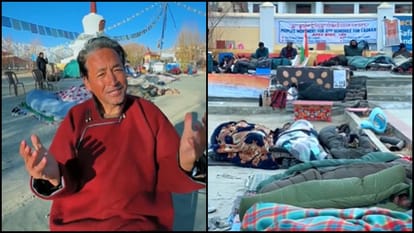 ladakh Climate activist  sonam wangchuk climate fast enter in day 10