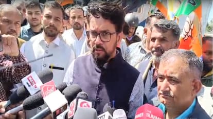 Anurag Thakur hits back at Chief Minister's allegations against BJP of destabilizing the govt