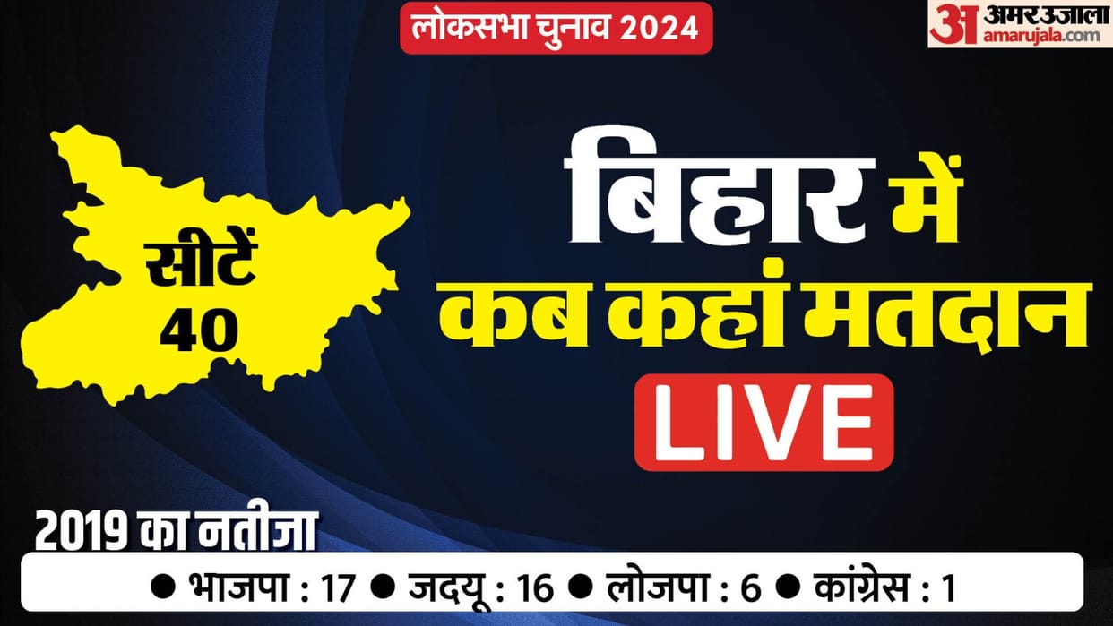 Bihar Lok Sabha Election 2024 Dates Announcement Live EC Press Conference Phase Wise Chunav Schedule Results