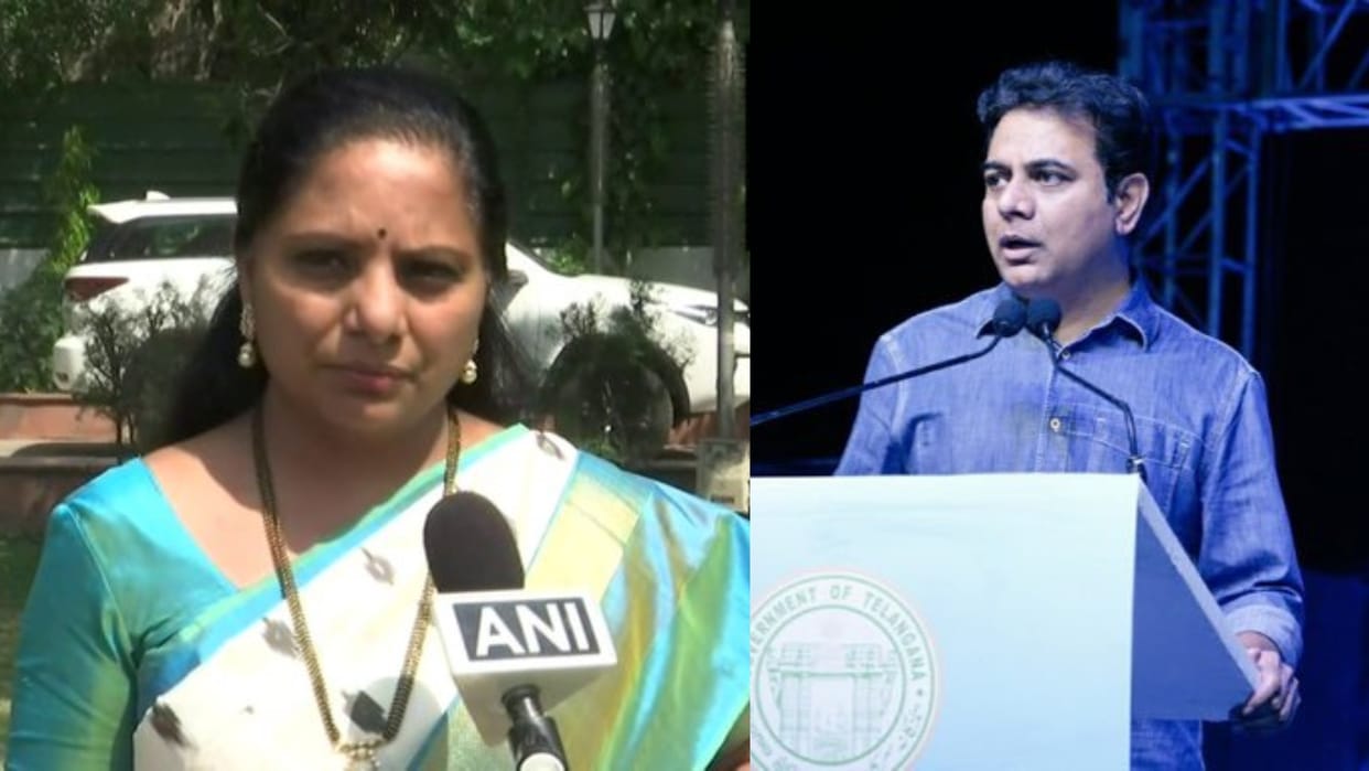 Kt rama rao shares chandrababu naidus old post after sister k kavithas arrest