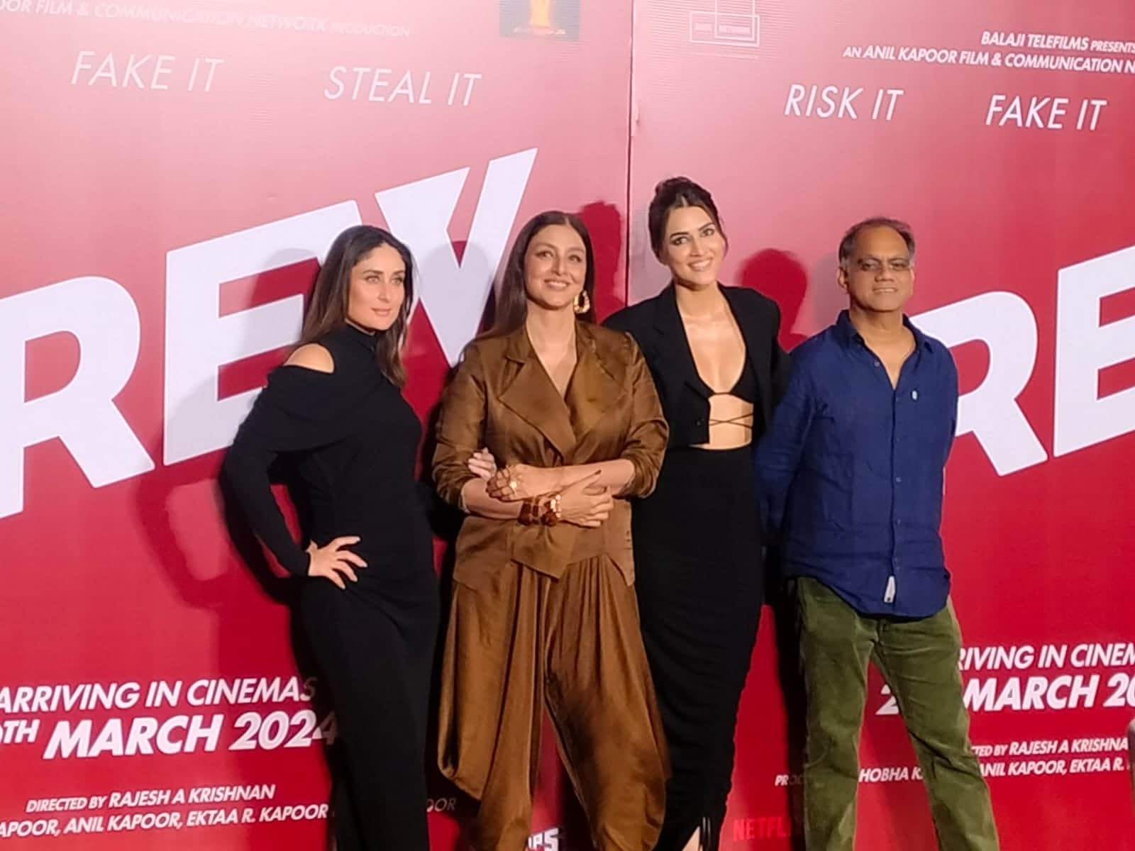 Crew Director Rajesh a krishnan praised Tabu kareena kapoor khan kriti sanon Read details inside