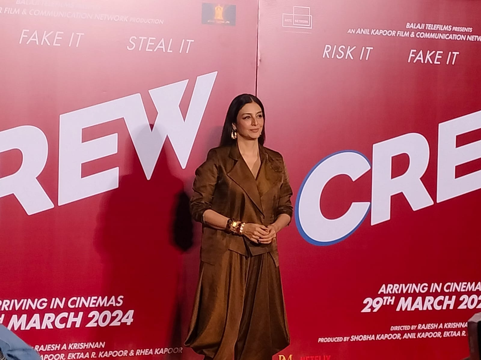 Crew Trailer launch media persons did not get a chance to ask questions on kareena kapoor kriti sanon Film