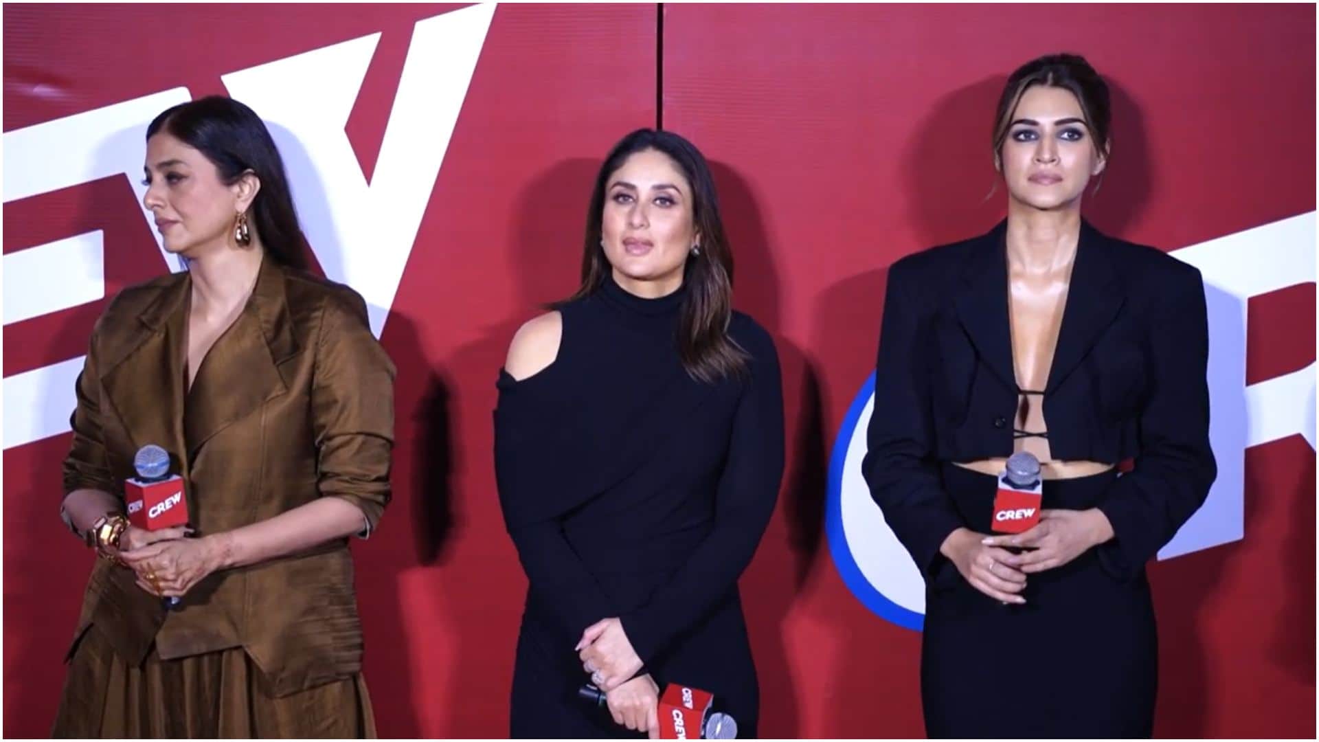 Kriti Sanon shared she will do sequel with Kareena Kapoor Khan Tabu in Crew if the writers have a good script
