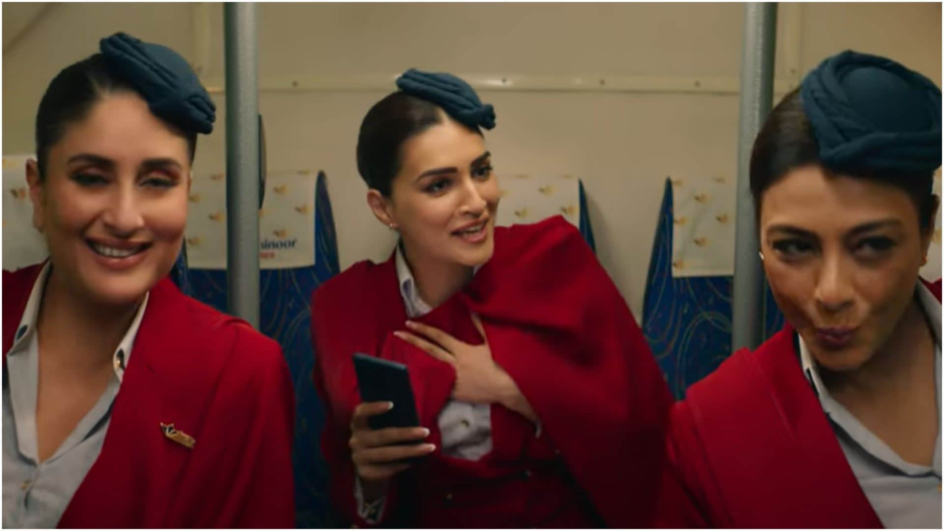 Crew Director Rajesh a krishnan praised Tabu kareena kapoor khan kriti sanon Read details inside