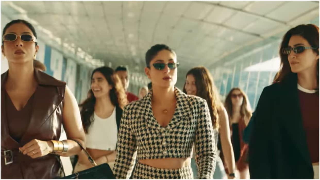Crew Trailer CBFC replaced several dialogues of kareena kapoor kriti sanon tabu film in the theatrical cut
