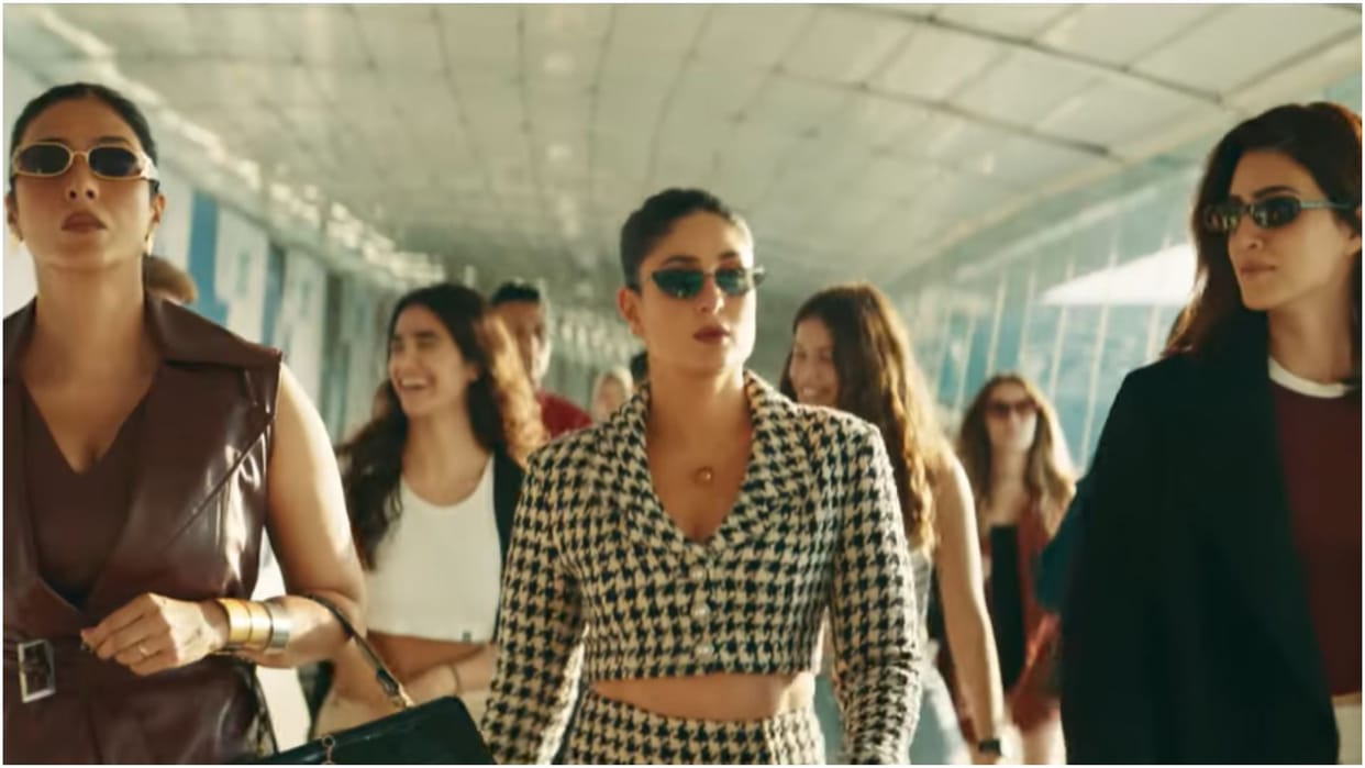 Crew Trailer CBFC replaced several dialogues of kareena kapoor kriti sanon tabu film in the theatrical cut