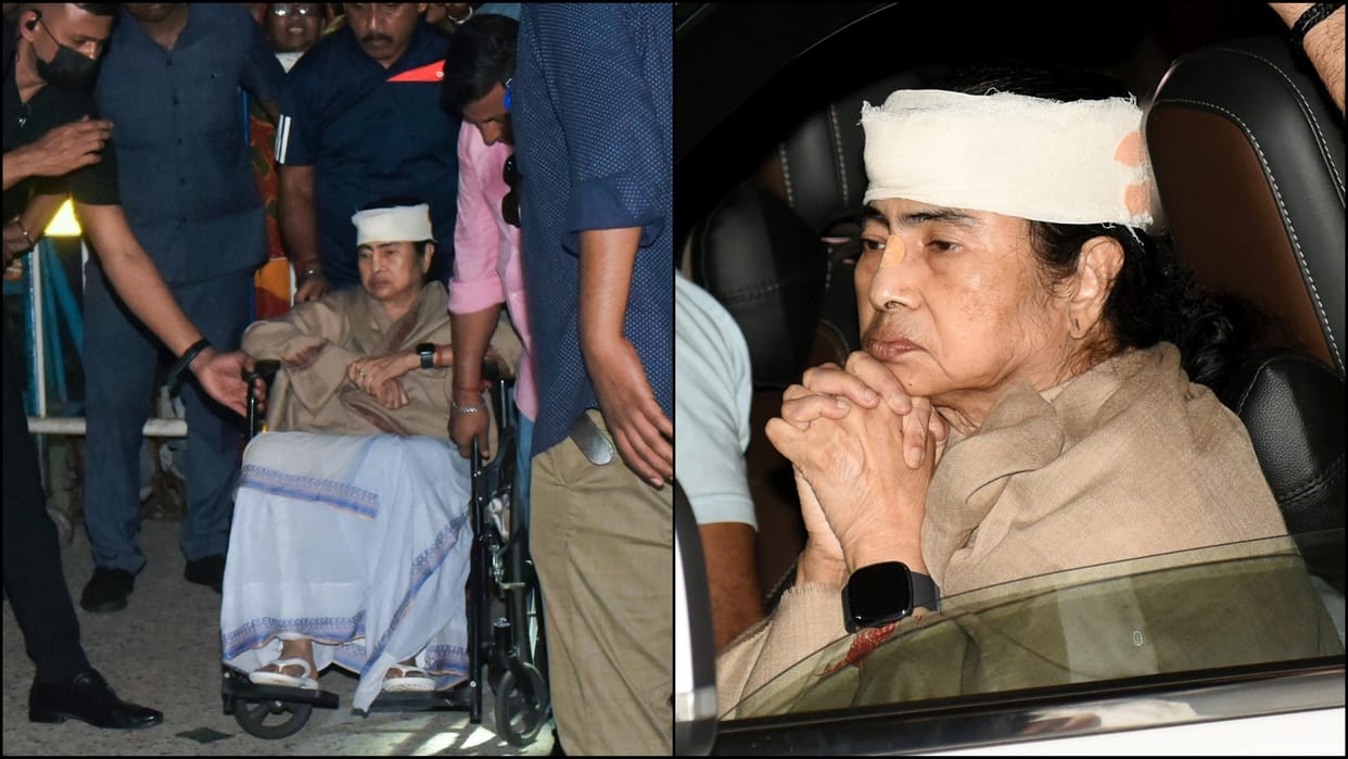 Was Mamata Banerjee pushed from behind tmc leader reacts know everything